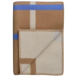 Røros Tweed Knut pläd, 135 x 200 cm, taupe