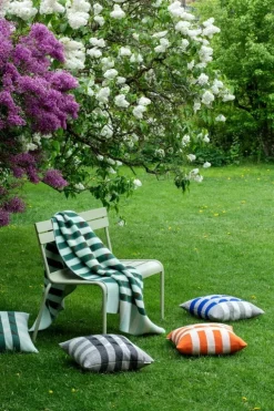 Røros Tweed Kvam kudde, 50 x 50 cm, gråskala