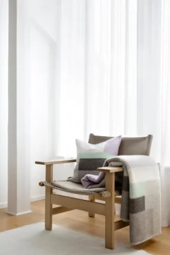 Røros Tweed Mikkel kudde, 50 x 50 cm, grå