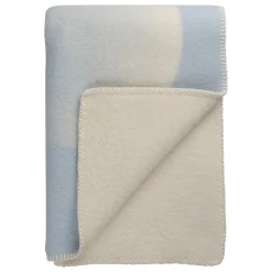 Røros Tweed Moon filt, 135 x 200 cm, crescent blue