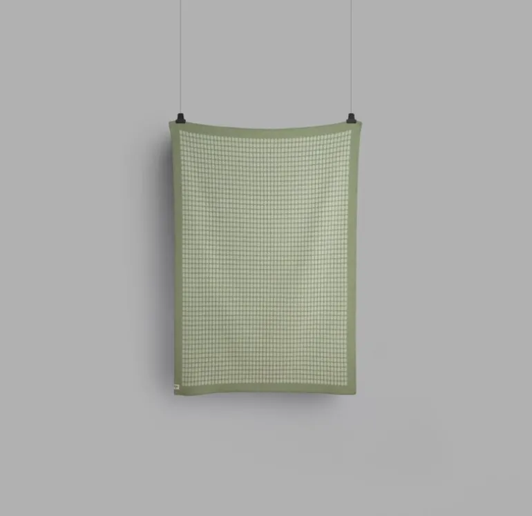 Røros Tweed Palette filt, 135 x 200 cm, salvia