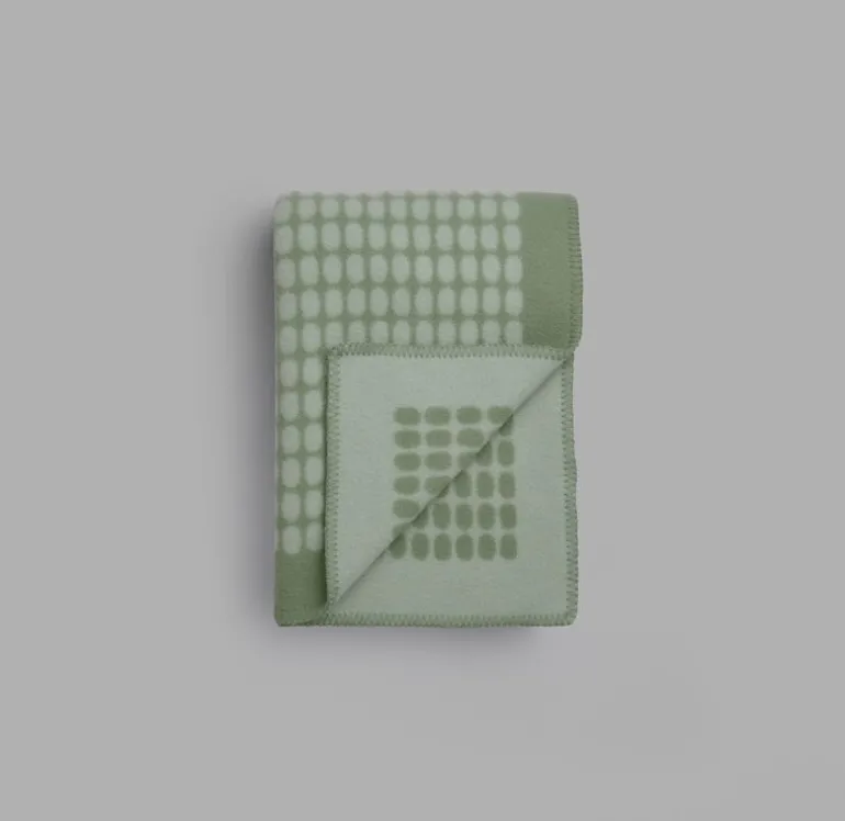 Røros Tweed Palette filt, 135 x 200 cm, salvia