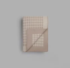 Røros Tweed Palette filt, 135 x 200 cm, lera