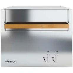 Röshults Module gasolgrill X, borstat rostfritt stål
