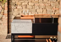 Röshults Module kolgrill X, 100 cm, antracit