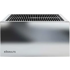 Röshults Module kolgrill X, borstat rostfritt stål