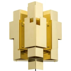 Örsjö Skyline vägglampa, mässing