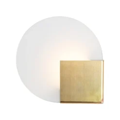 Örsjö Solvägglampa, mässing