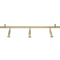 Örsjö Star 3 tak-/vägglampa, mässing