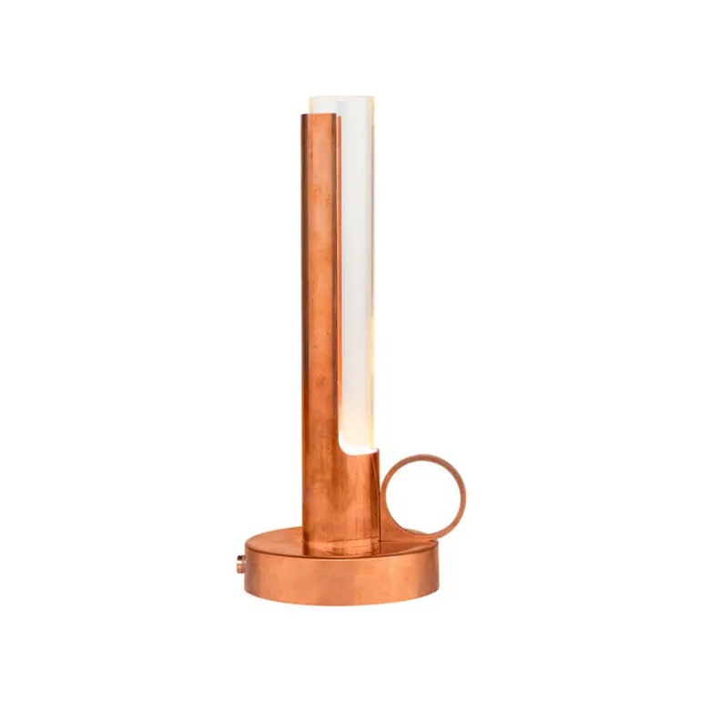 Örsjö Visir bärbar bordslampa, koppar