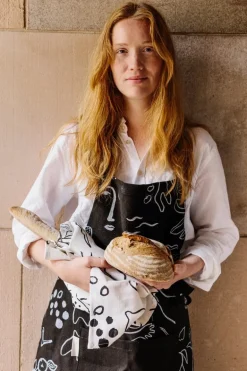 Saana ja Olli Onnenmaa kökshandduk/tablett, vit