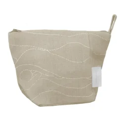 Saana ja Olli Rakkauden meri sminkväska, beige - vit