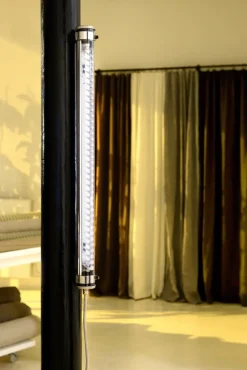 Sammode Elgar Casambi vägglampa, 1000 mm, silver