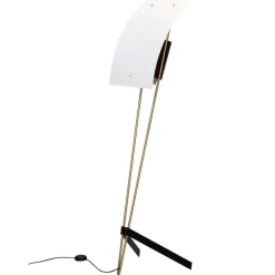 Sammode G30 golvlampa, svart - vit