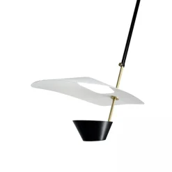 Sammode G25 pendellampa, svart - vit