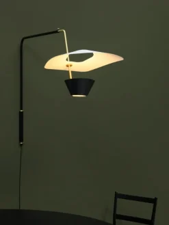 Sammode G25 vägglampa, svart - vit