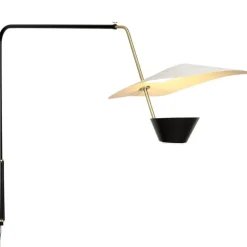 Sammode G25 vägglampa, svart - vit