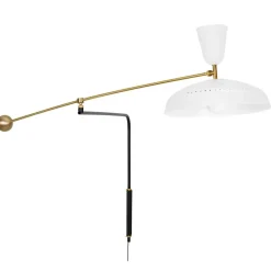 Sammode G1 vägglampa, vit