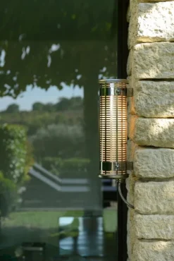 Sammode Gude vägglampa, rostfritt stål