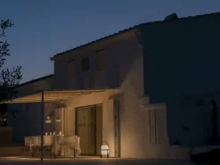 Santa & Cole Cesta Exterior bordslampa, svart