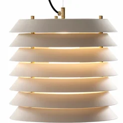 Santa & Cole Maija 30 pendellampa, vit