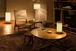 Santa & Cole Maija 30 pendellampa, vit