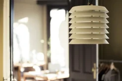 Santa & Cole Maija 30 pendellampa, vit