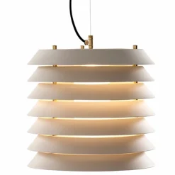 Santa & Cole Maija 15 pendellampa, vit