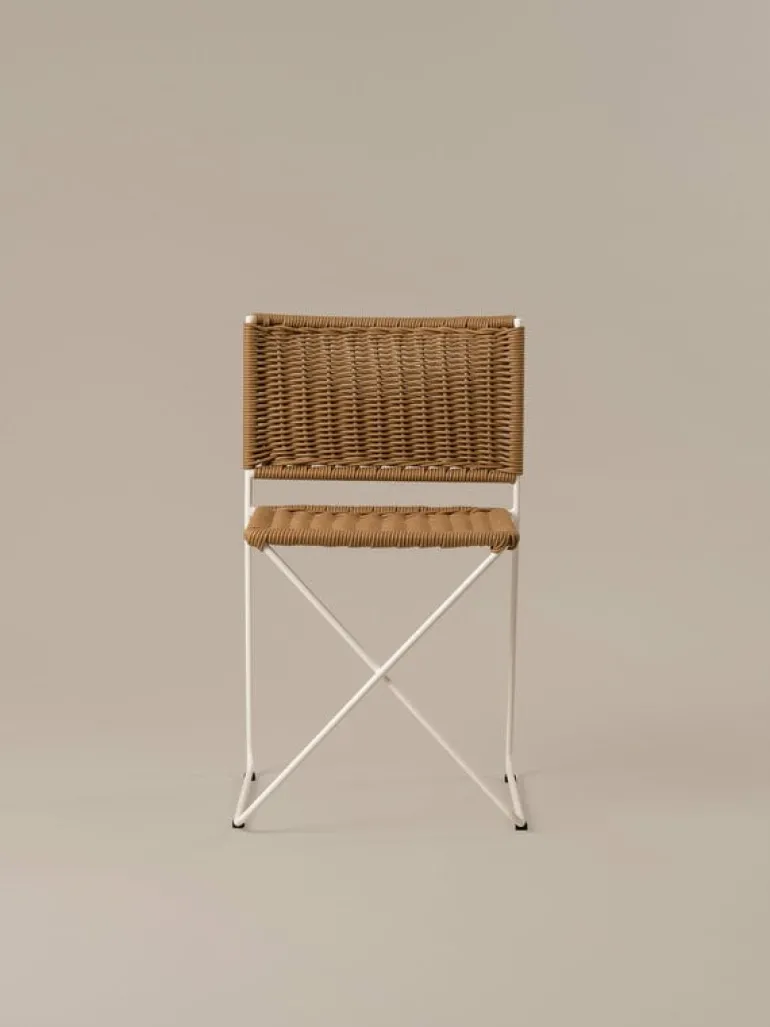 Santa & Cole Ramón stol, natur - vit