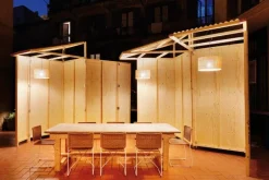 Santa & Cole Ramón stol, natur - vit