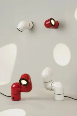 Santa & Cole Tatu bordslampa, röd