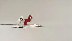 Santa & Cole Tatu bordslampa, röd