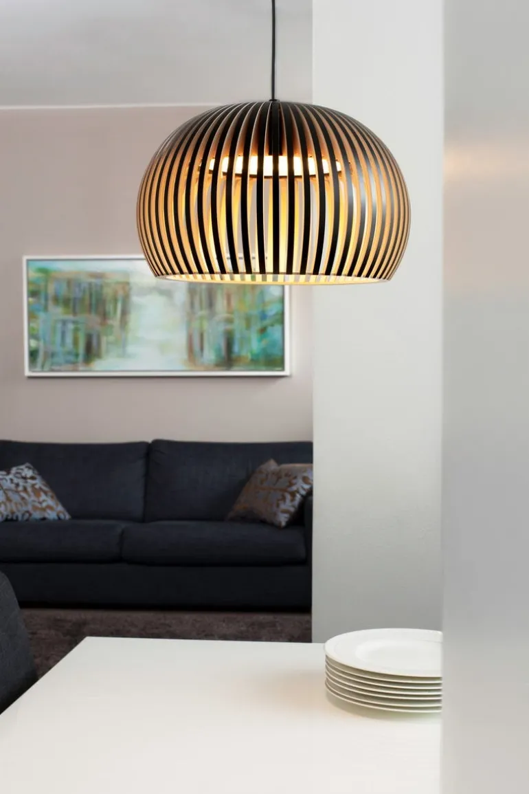 Secto Design Atto 5000 pendellampa, svart