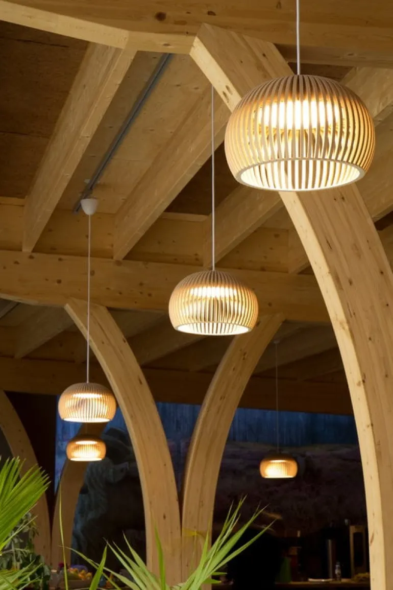 Secto Design Atto 5000 pendellampa, björk