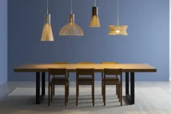 Secto Design Kontro 6000 pendellampa, björk