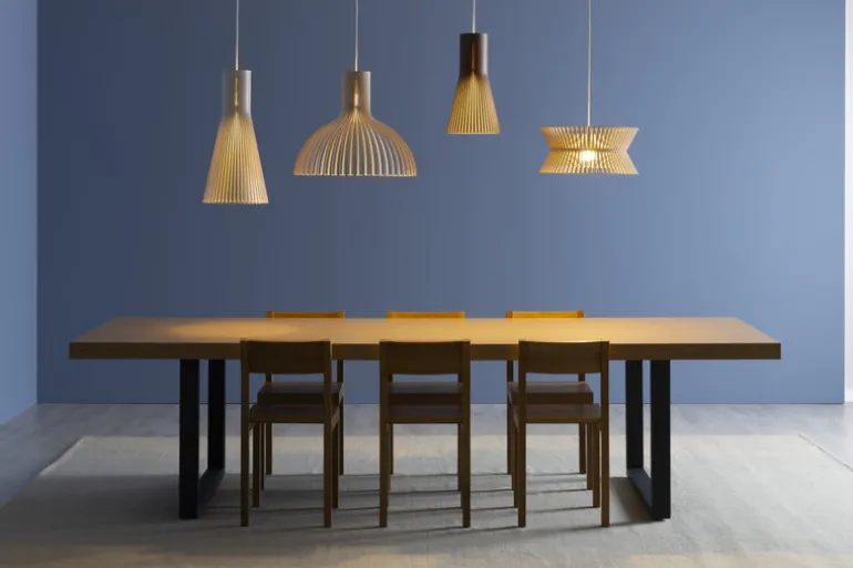 Secto Design Kontro 6000 pendellampa, björk