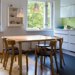 Secto Design Petite 4600 pendellampa, valnöt