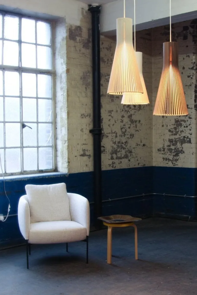 Secto Design Secto 4200 pendellampa 60 cm, vit