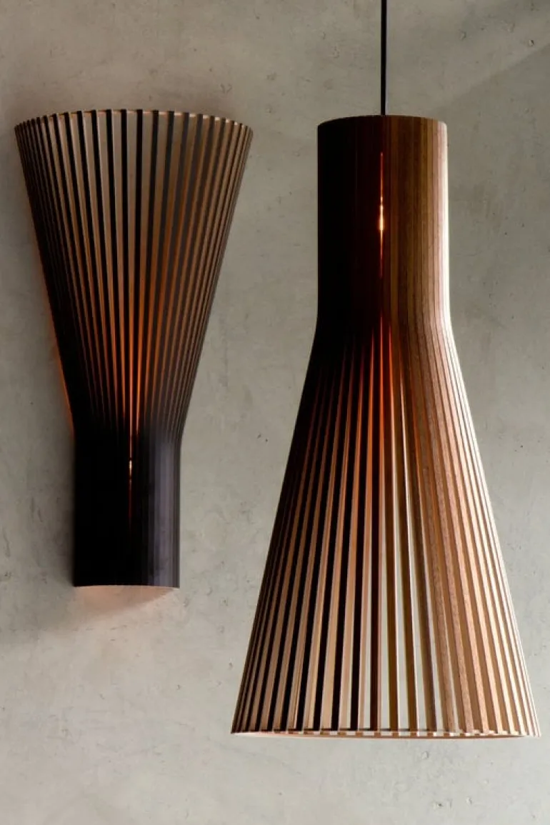 Secto Design Secto 4200 pendellampa 60 cm, svart