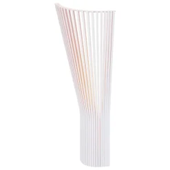 Secto Design Secto 4236 vägglampa för hörn, 60 cm, vit