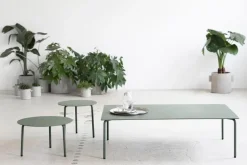 Serax August lågt bord, 120 x 80 cm, grön