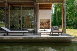 Serax August sidobord, 50 cm, svart