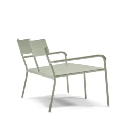 Serax August 2-sitsbänk med ryggstöd, grön