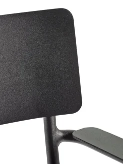 Serax August smal karmstol, svart