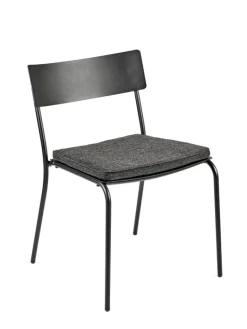 Serax August stolsdyna, bred, svart