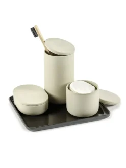 Serax Cose behållare med lock, rund, S, beige