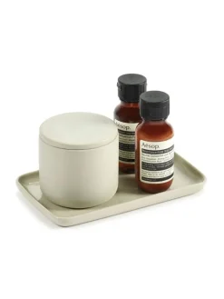 Serax Cose behållare med lock, rund, S, beige