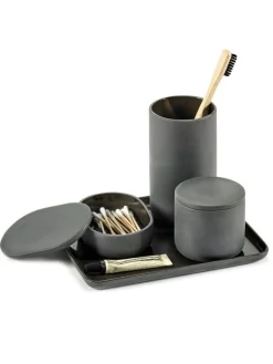 Serax Cose behållare med lock, rund, S, mörkgrå