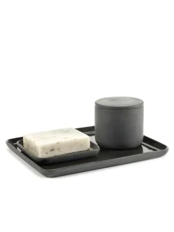 Serax Cose bricka kvadrat, mörkgrå