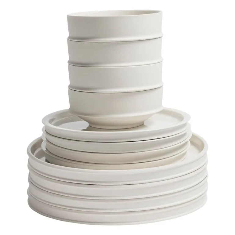 Serax Dune, tallriksset, alabaster, 12 delar